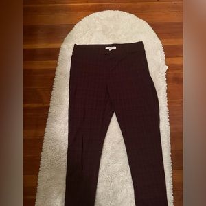Burgundy Loft leggings